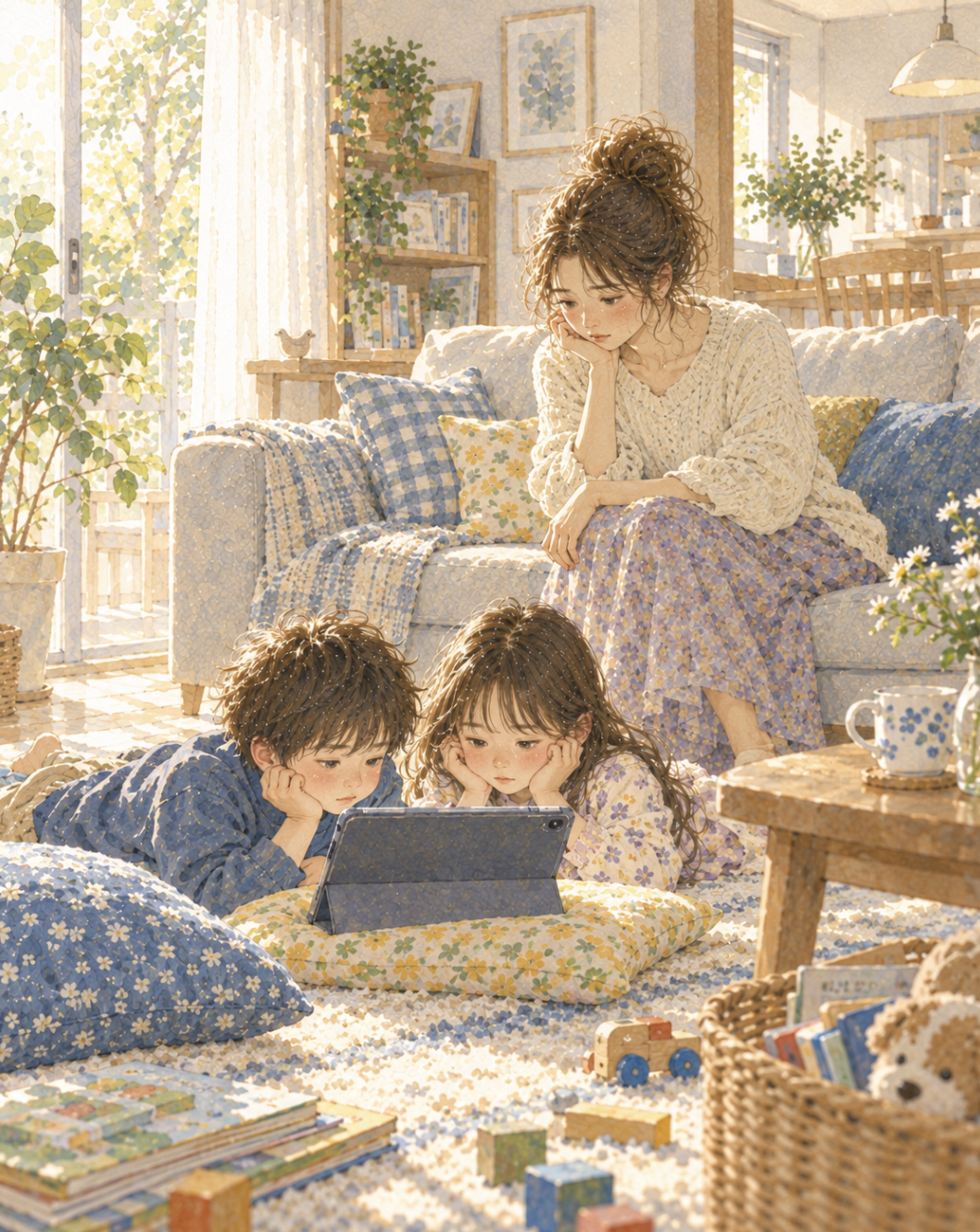 【動画を見せすぎた夏休み】3兄弟ママが今も悩む、時間と付き合い方