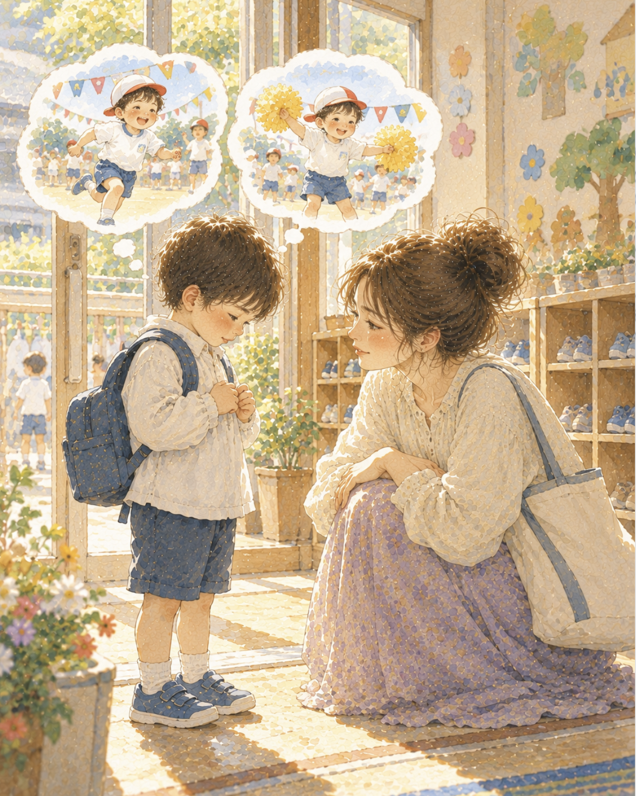 運動会を嫌がる年少の子に、どう声をかける?「遅いから嫌」と話した三男とのやり取り